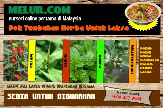 Combo Tumbuhan Untuk Laksa